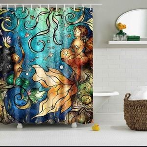 Mermaid shower curtain 🧜‍♀️